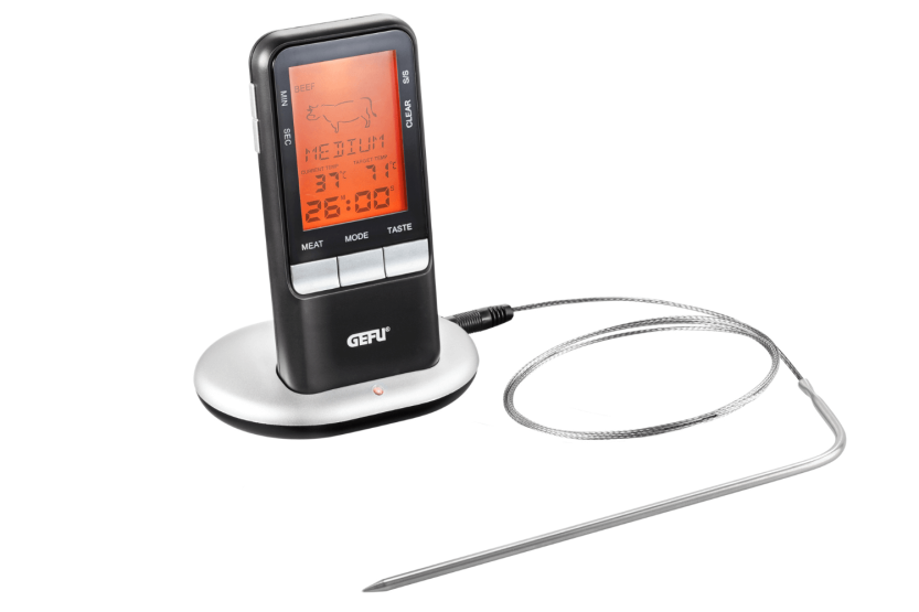 Gefu Handi mobile digital cooking thermometer 0°C to 250°C with stainless steel probe