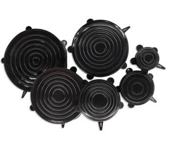 Set med 6 lock till Gefu Flexifresh silikonskålar