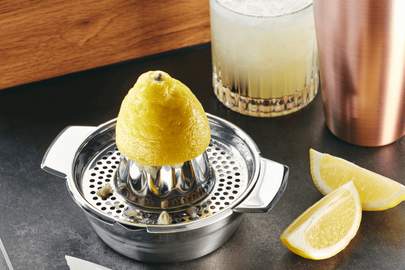 Gefu Lemon squeezer in 18/10 stainless steel