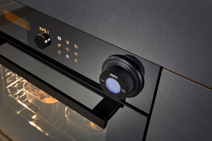 Temporizador digital Gefu Safe con soporte magnético
