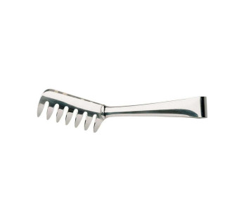 Pinze per spaghetti ergonomiche in acciaio inox