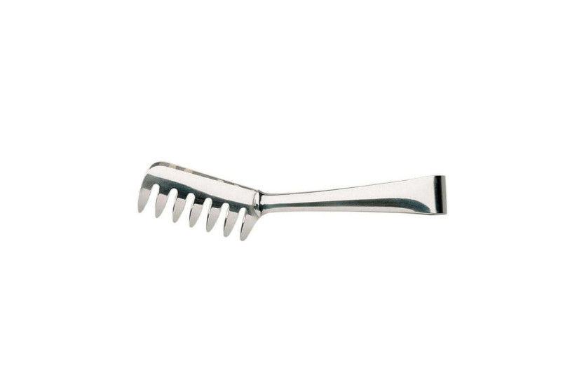 Pinzas ergonómicas de acero inoxidable para espaguetis