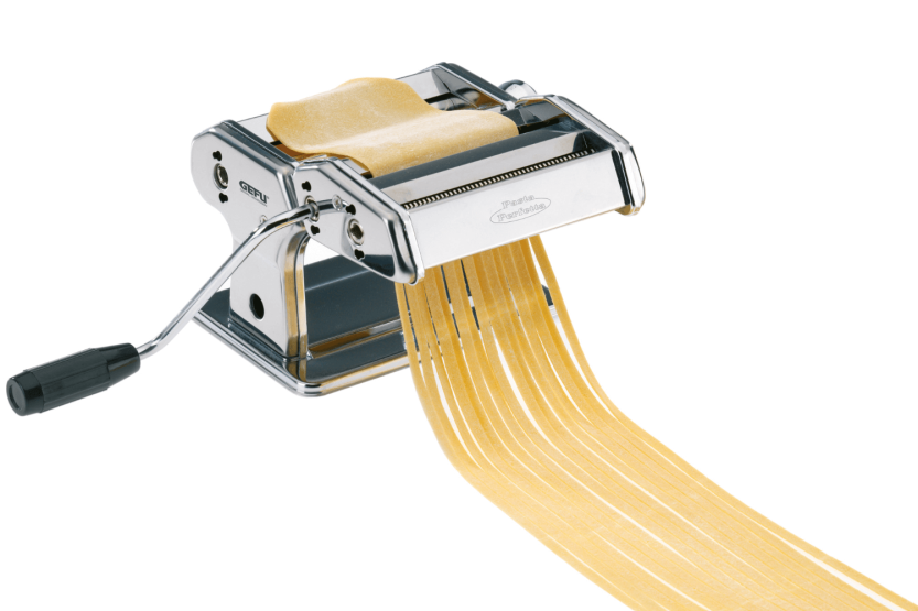 Gefu Pasta Perfetta máquina para massas frescas em aço inoxidável