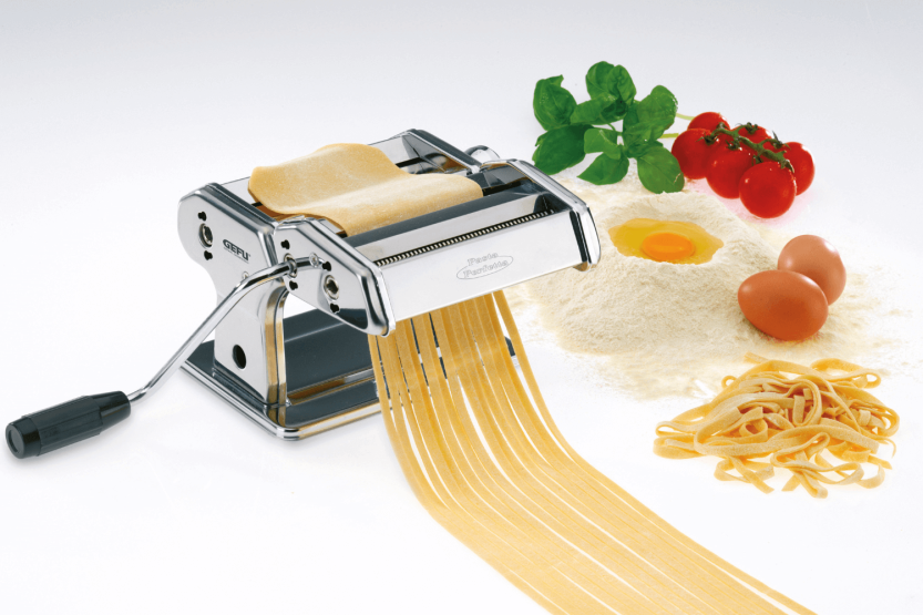 Gefu Pasta Perfetta frisk pastamaskine i rustfrit stål
