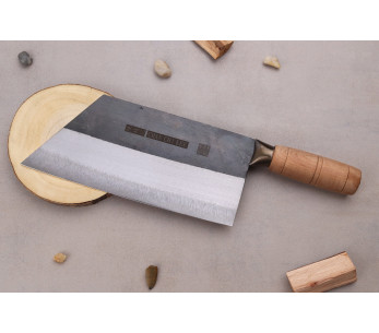 Couteau bunka CCK Kurouchi 20cm en acier au carbone et manche en bois 2