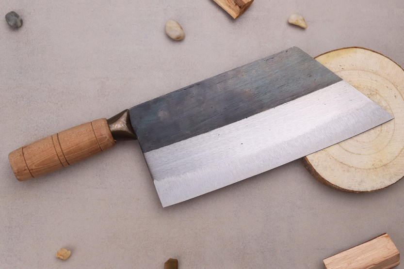 Faca bunka de 20 cm CCK em aço carbono e madeira