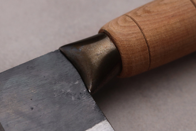 Faca bunka de 20 cm CCK em aço carbono e madeira