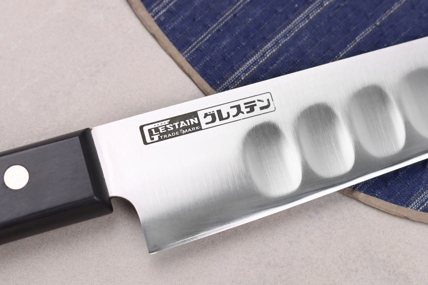 Coltello per sfilettare Glestain Serie SO 27 cm coltello giapponese a nido d'ape sujihiki