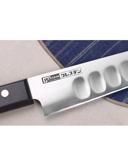 Coltello per sfilettare Glestain Serie SO 27 cm coltello giapponese a nido d'ape sujihiki