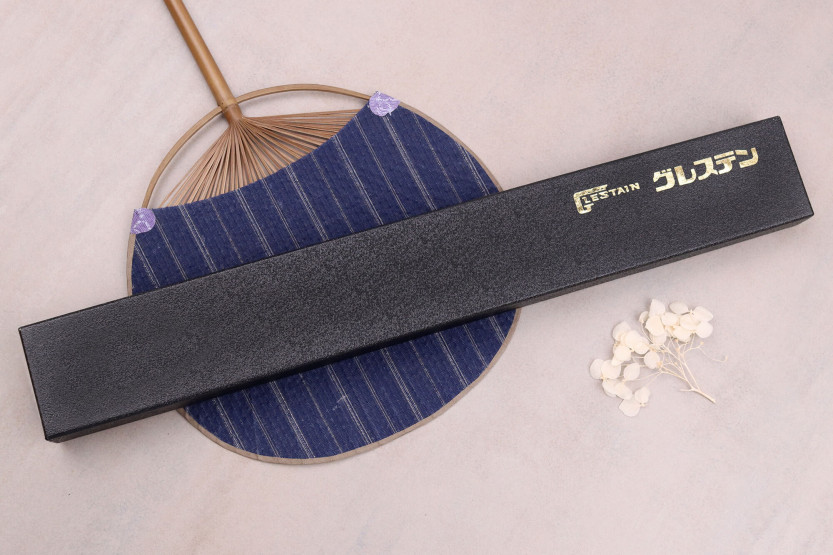 Couteau sujihiki alvéolé japonais Glestain SO Series 27cm