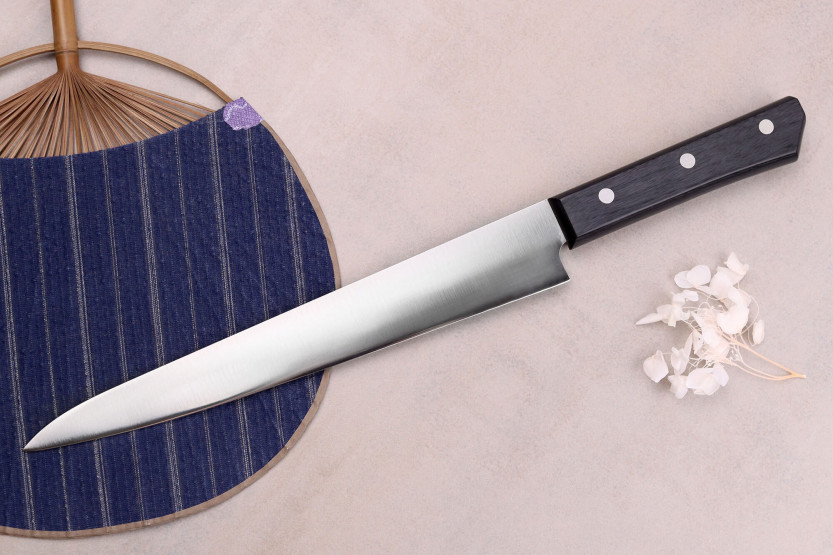 Coltello per sfilettare Glestain Serie SO 24 cm,  con design a nido d'ape
