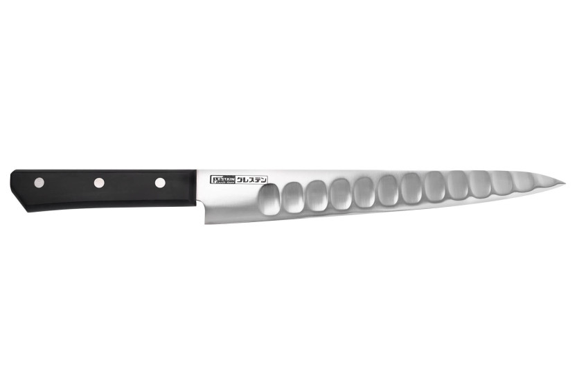 Coltello per sfilettare Glestain Serie SO 24 cm,  con design a nido d'ape