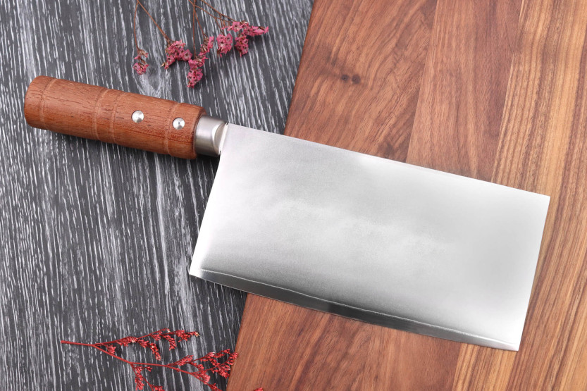 Cuchillo de cocinero chino Wusaki Padouk San Maï de 17,5 cm