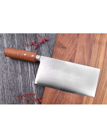 Cuchillo de cocinero chino Wusaki Padouk San Maï de 17,5 cm