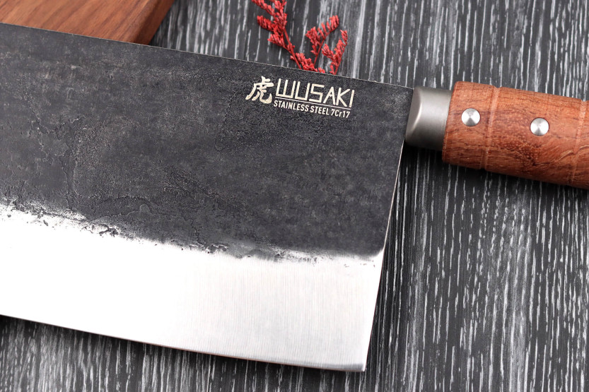 Coltello da chef cinese Wusaki Padouk da 20 cm