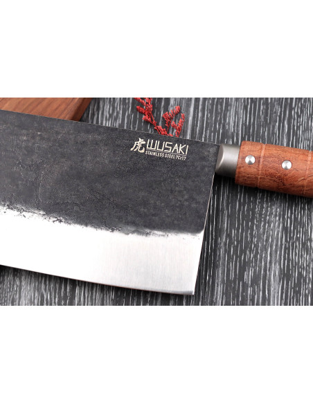 Coltello da chef cinese Wusaki Padouk da 20 cm
