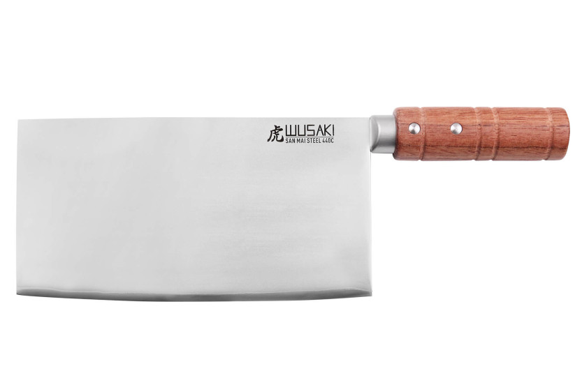 Chinesisches Kochmesser 20cm Wusaki Padouk San Mai
