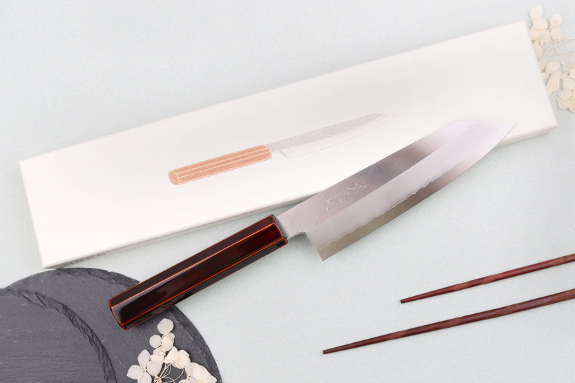 Hado Ginsan Kijiro 18 cm japansk håndlaget santoku ko-kniv