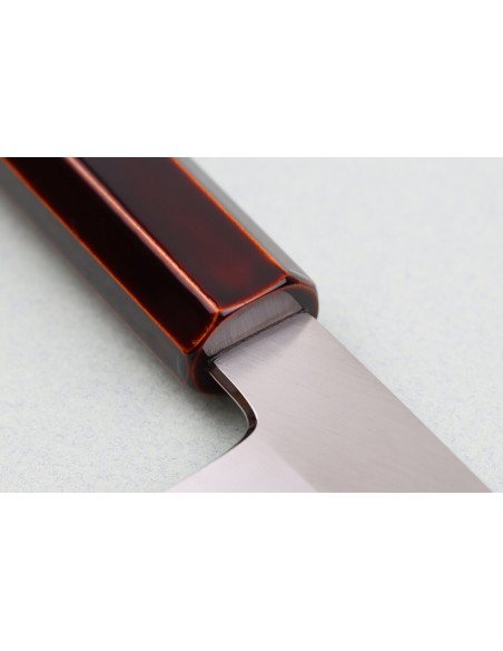 18cm santoku ko cuchillo Hado Ginsan Kijiro cuchillo tradicional japonés
