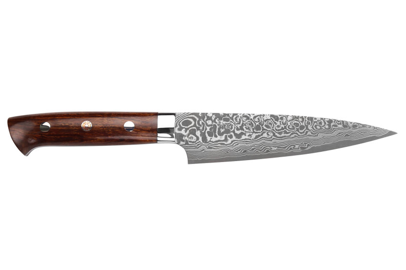 Takeshi Saji R2 Damaskus Mosaic japansk universalkniv 15 cm