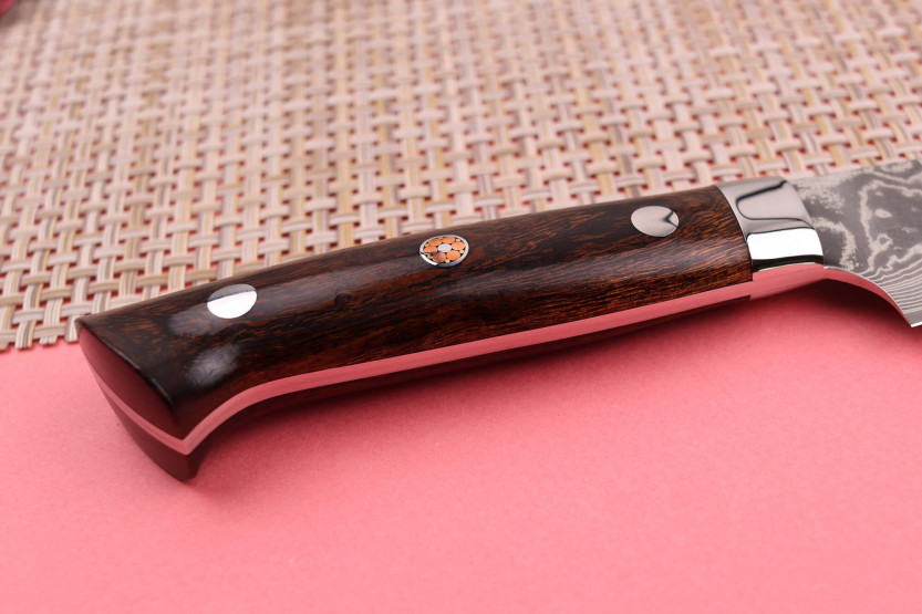 Takeshi Saji R2 Damaskus Mosaik japansk universalkniv 15 cm