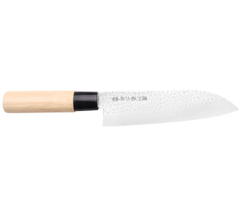 Couteau santoku 17cm Japonés Satake Magoroku Saku en magnolia