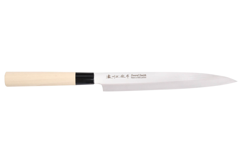 Satake 24 cm japansk sashimi-kniv med magnolia-håndtag