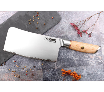 Fukito Pakka San Mai Cutelo de 19 cm 2