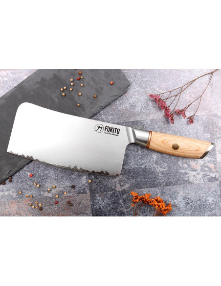 Fukito Pakka San Mai 19cm klyvkniv