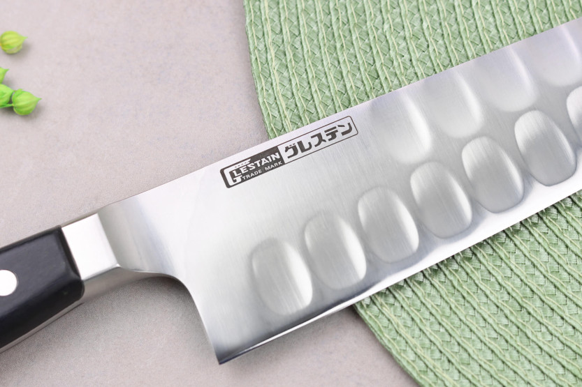 Glestain K Series 27cm Japans koksmes met honingraatmotief