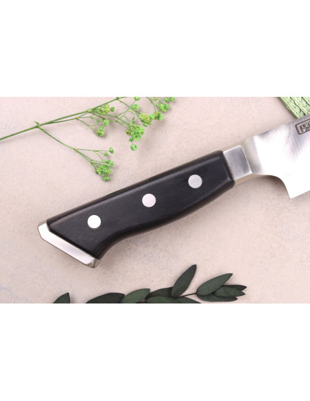 Japanisches Sujihiki-Messer mit Wabenschliff Glestain K Series 27cm