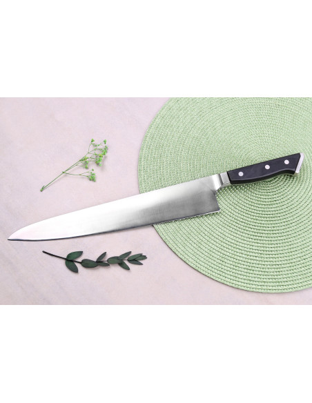 Glestain K Series 30 cm japansk kokkekniv med honeycomb-design