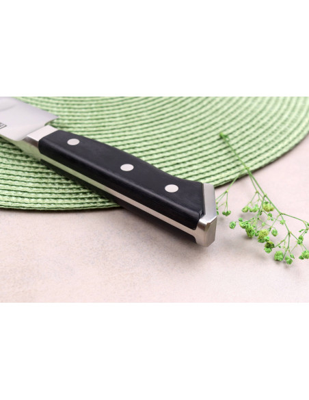 Glestain K-sarjan 30cm sujihiki japanilainen onttokärkinen veitsi