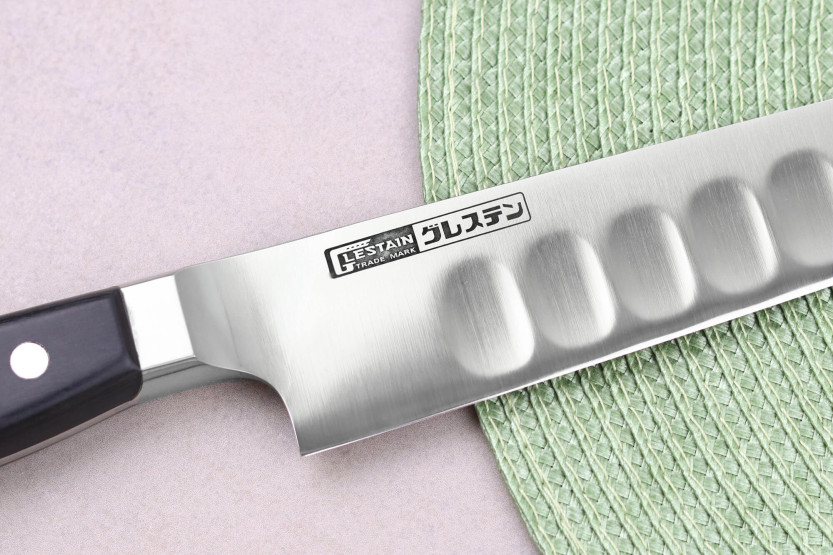 Glestain K-sarjan 30cm sujihiki japanilainen onttokärkinen veitsi