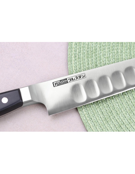 Faca japonesa em favo de mel sujihiki de 30 cm da série K da Glestain