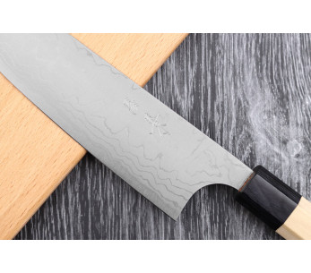 Masakage Shimo 17cm Shirogami japanilainen käsintehty bunka veitsi 2