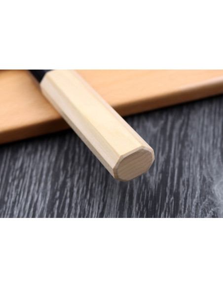 Masakage Shimo 17cm Shirogami cuchillo japonés hecho a mano bunka