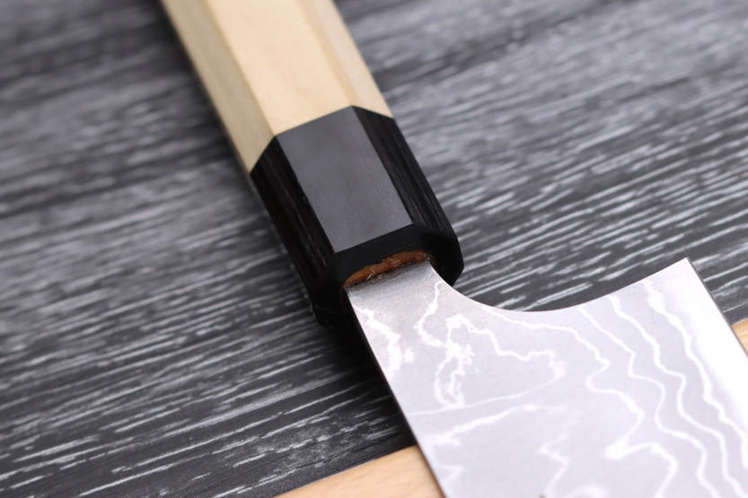 Masakage Shimo 17cm Shirogami cuchillo japonés hecho a mano bunka