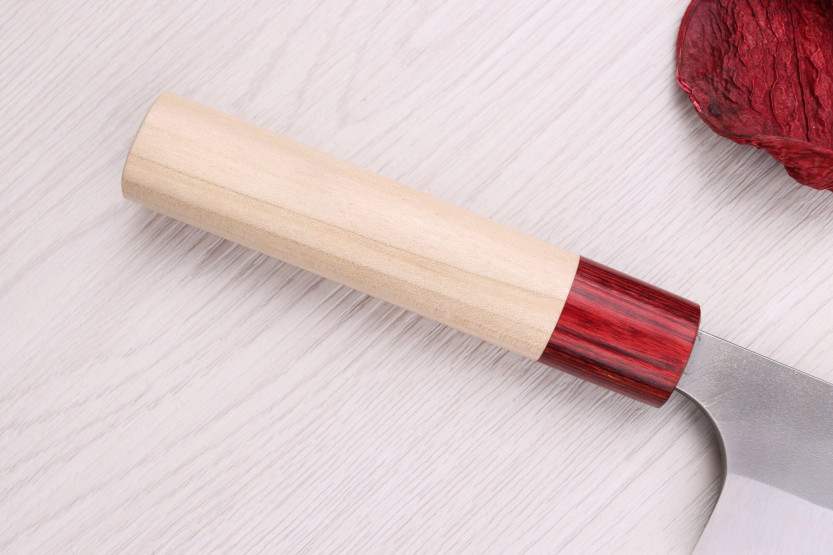 Faca bunka japonesa artesanal Masakage Yuki Shirogami 2 de 16,5 cm