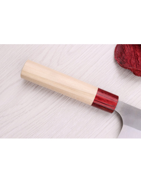 Masakage Yuki Shirogami 2 16,5cm Japanilainen käsintehty bunka-veitsi