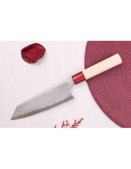 Bunka-Messer 16,5cm japanisch handgefertigt Masakage Yuki Shirogami 2