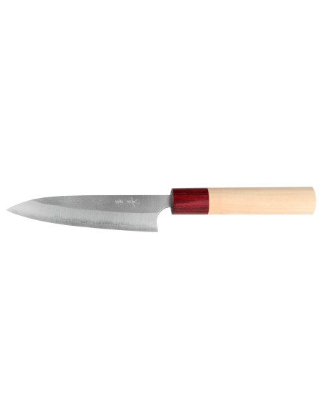 Faca utilitária japonesa artesanal Masakage Yuki Shirogami 2 de 12 cm