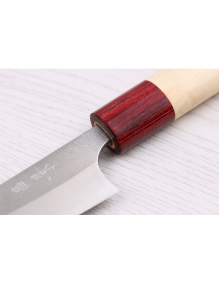 Masakage Yuki Shirogami 2 12cm handgjord japansk verktygskniv