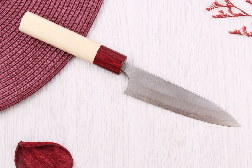 Masakage Yuki Shirogami 2 12cm handgjord japansk verktygskniv