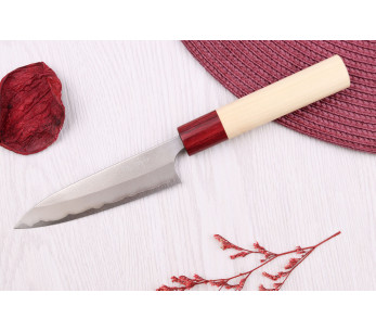 Masakage Yuki Shirogami 2 12cm käsintehty japanilainen yleiskäyttöinen veitsi 2