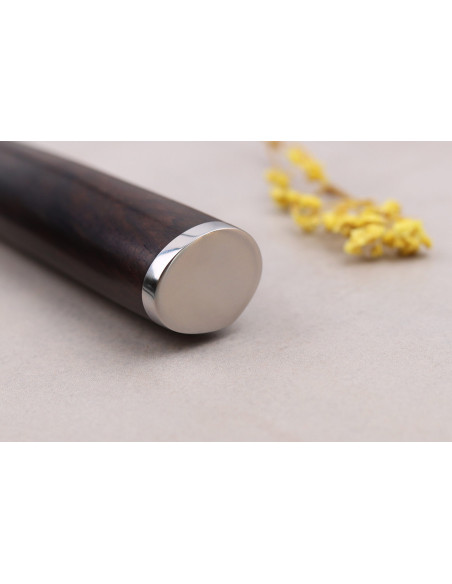 Sayuto 30cm yanagiba mes Ebbenhout 7Cr ebbenhout handvat