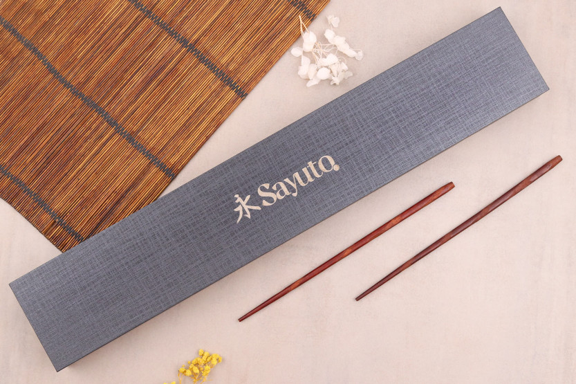 Yanagiba-Messer 27cm Sayuto Ebène 7Cr Griff