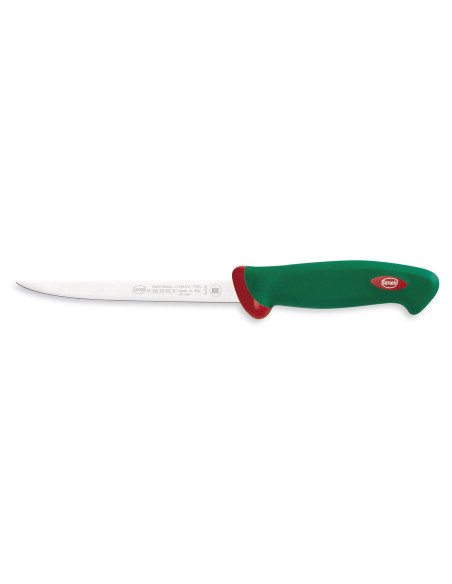 Juego de 4 cuchillos profesionales SANELLI para sushi y pescado con mango verde