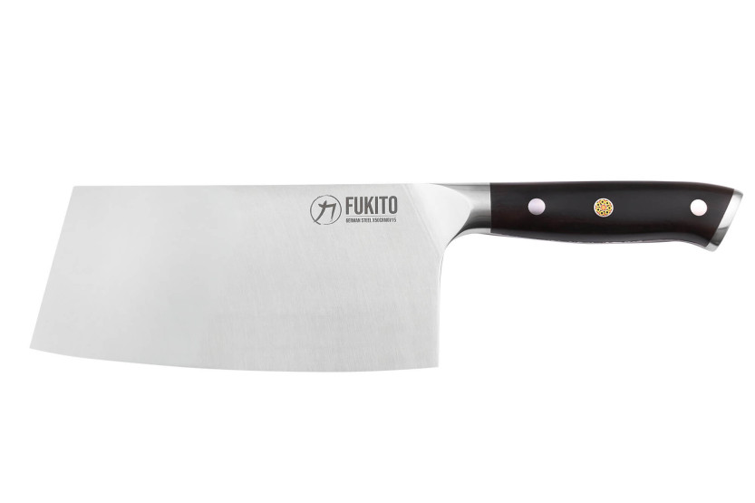 Chinesisches Kochmesser Fukito Ebenholz X50 17,5cm