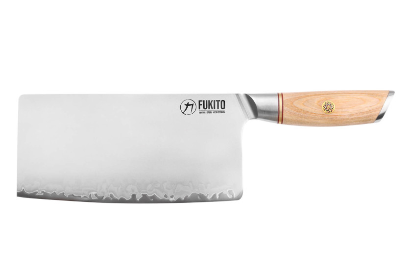 Chinesisches Kochmesser Fukito Pakka San Mai 19cm